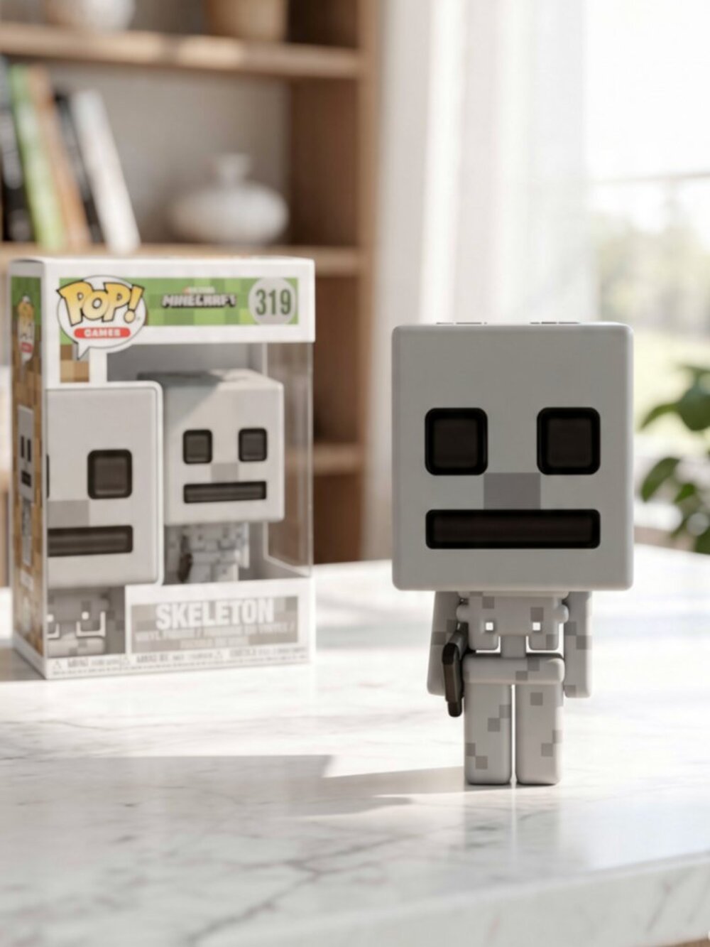 Funko Pop! Games: Minecraft - Skeleton #319 Collectible Figure
